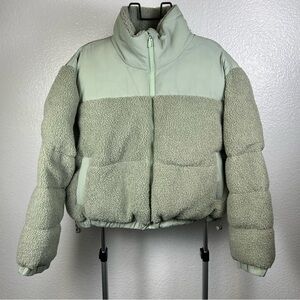 Liv & Lottie Desert Dage Teddy Puffer Jacket Size L